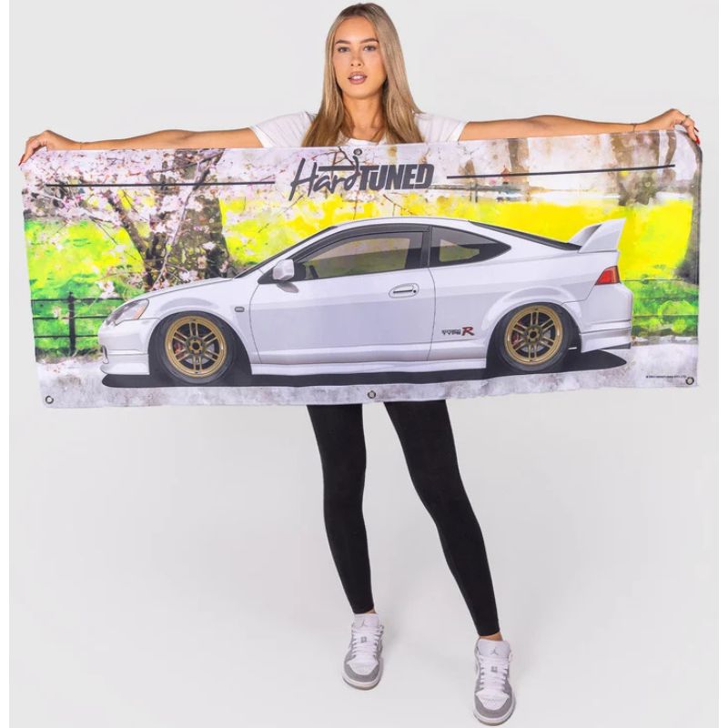 Hardtuned Honda DC5 Integra Garage Flag