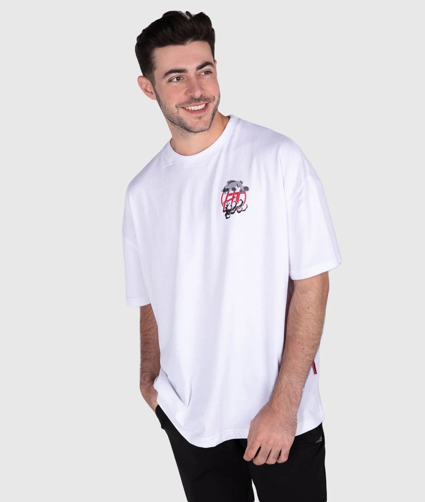 Oversized Meister Tattoo Tee - Hardtuned