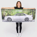 Hardtuned Toyota Chaser JZX90 Garage Flag