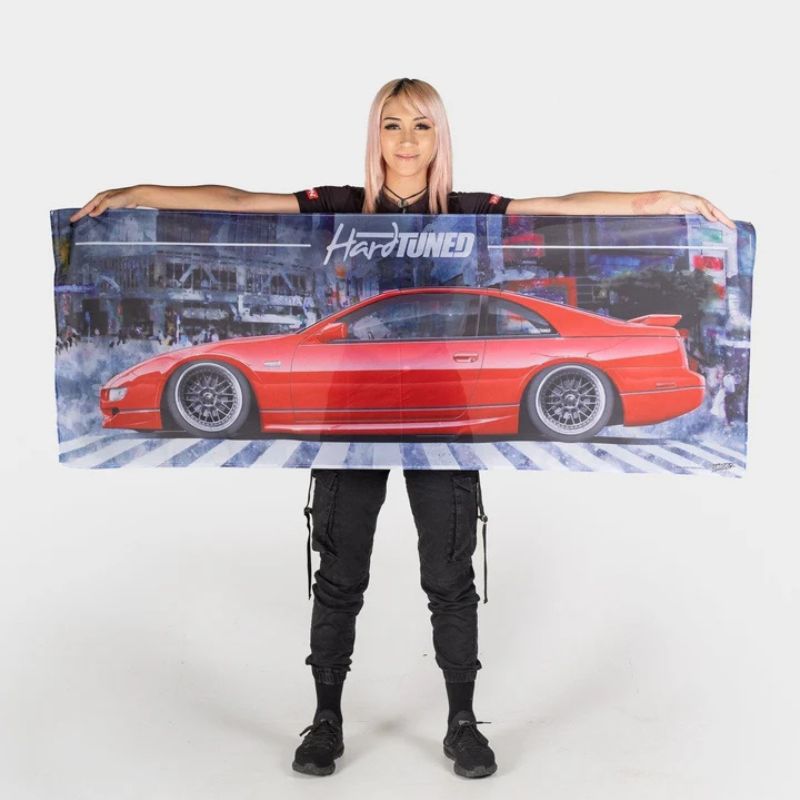 Hardtuned Mazda FC RX7 Garage Flag