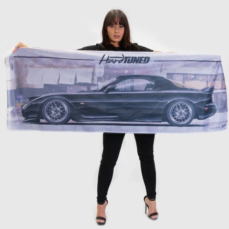 Hardtuned Mazda FD RX7 Garage Flag