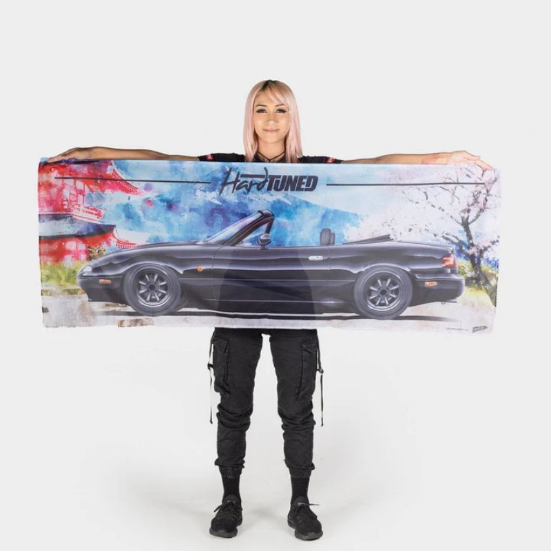 Hardtuned Mazda MX5 NA Garage Flag