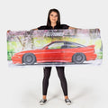 Hardtuned Nissan 180SX Garage Flag