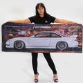 Hardtuned Nissan Silvia S14 Kouki Garage Flag