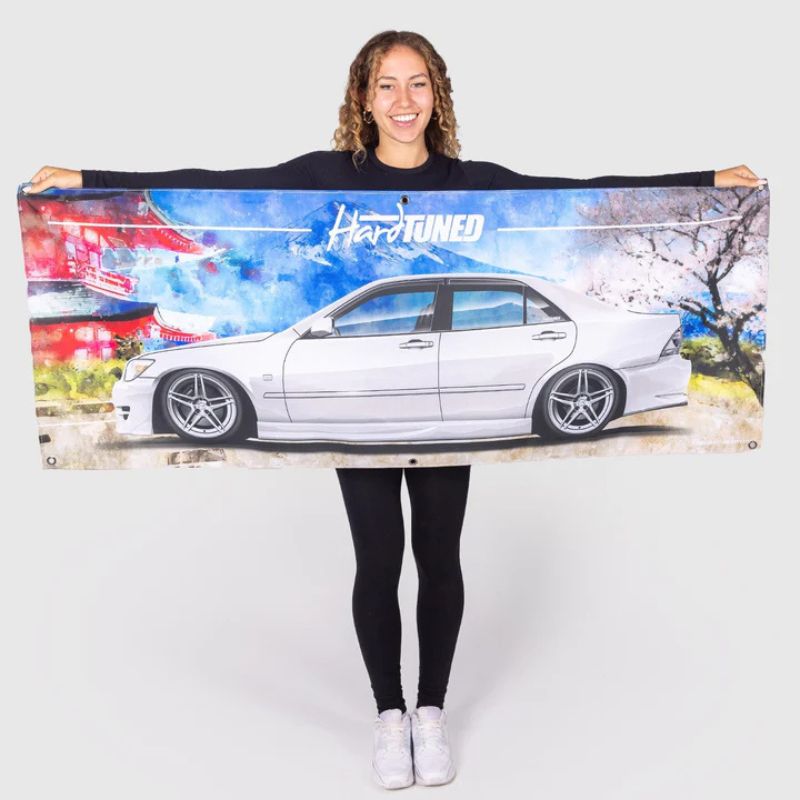 Hardtuned Toyota Altezza Garage Flag