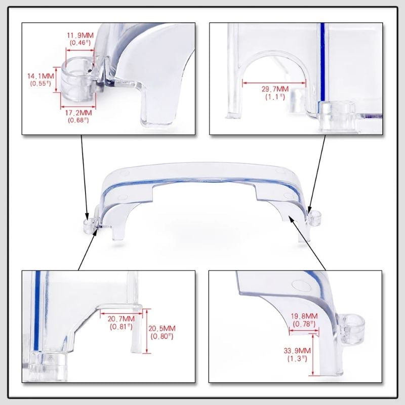 2JZ Clear Cam Gear Cover