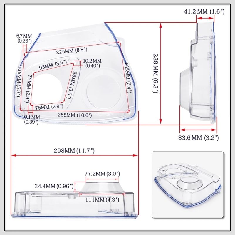 RB25DET Clear Cam Gear Cover